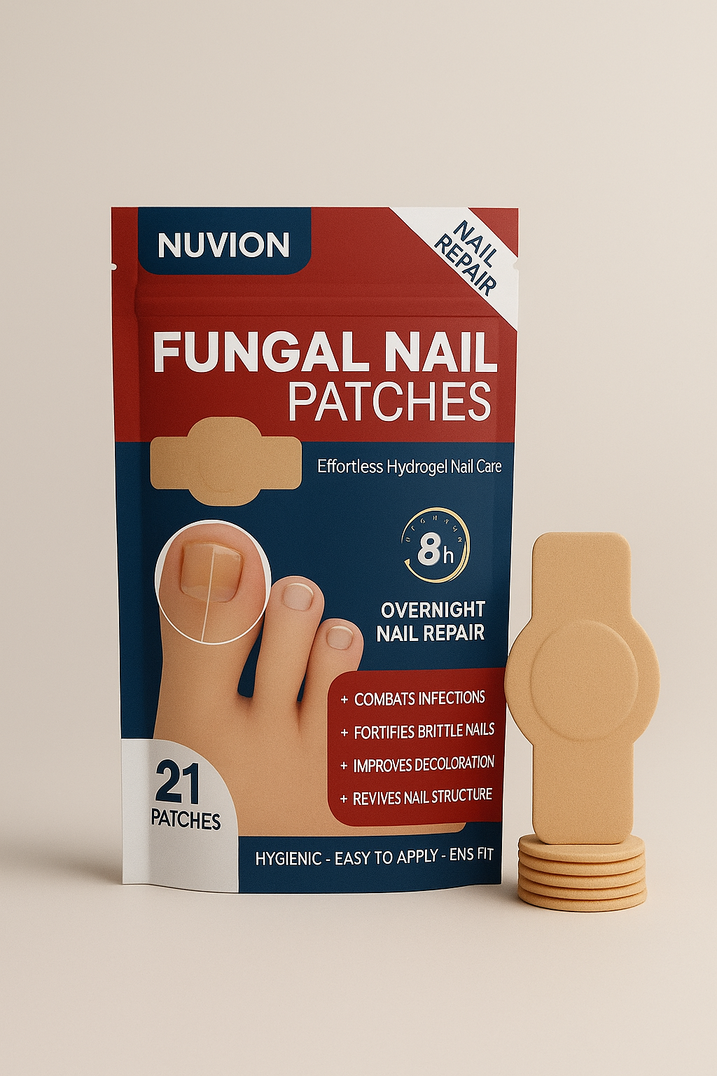 Nuvion Nagelförnyelse Plåster