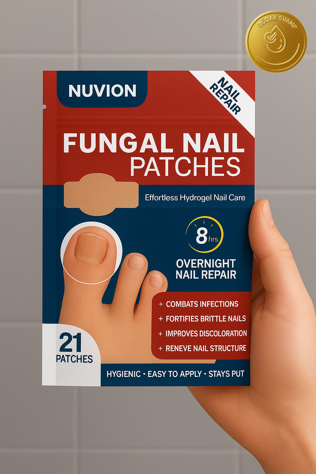 Nuvion Nagelförnyelse Plåster